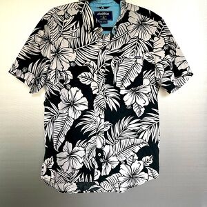 Chubbies Regular Fit Hawaiian Button Up Short Sleeve Shirt size Medium